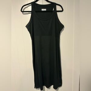 Columbia black racerback tank style dress